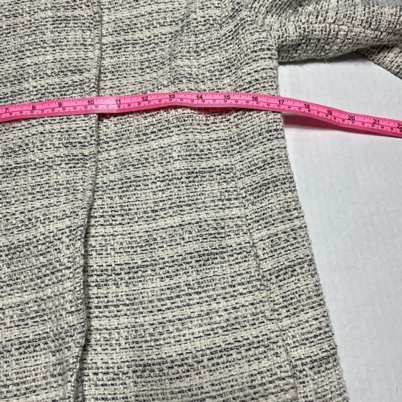 Banana Republic textured open front tweed jacket- classic blazer  small petite - Picture 5 of 13